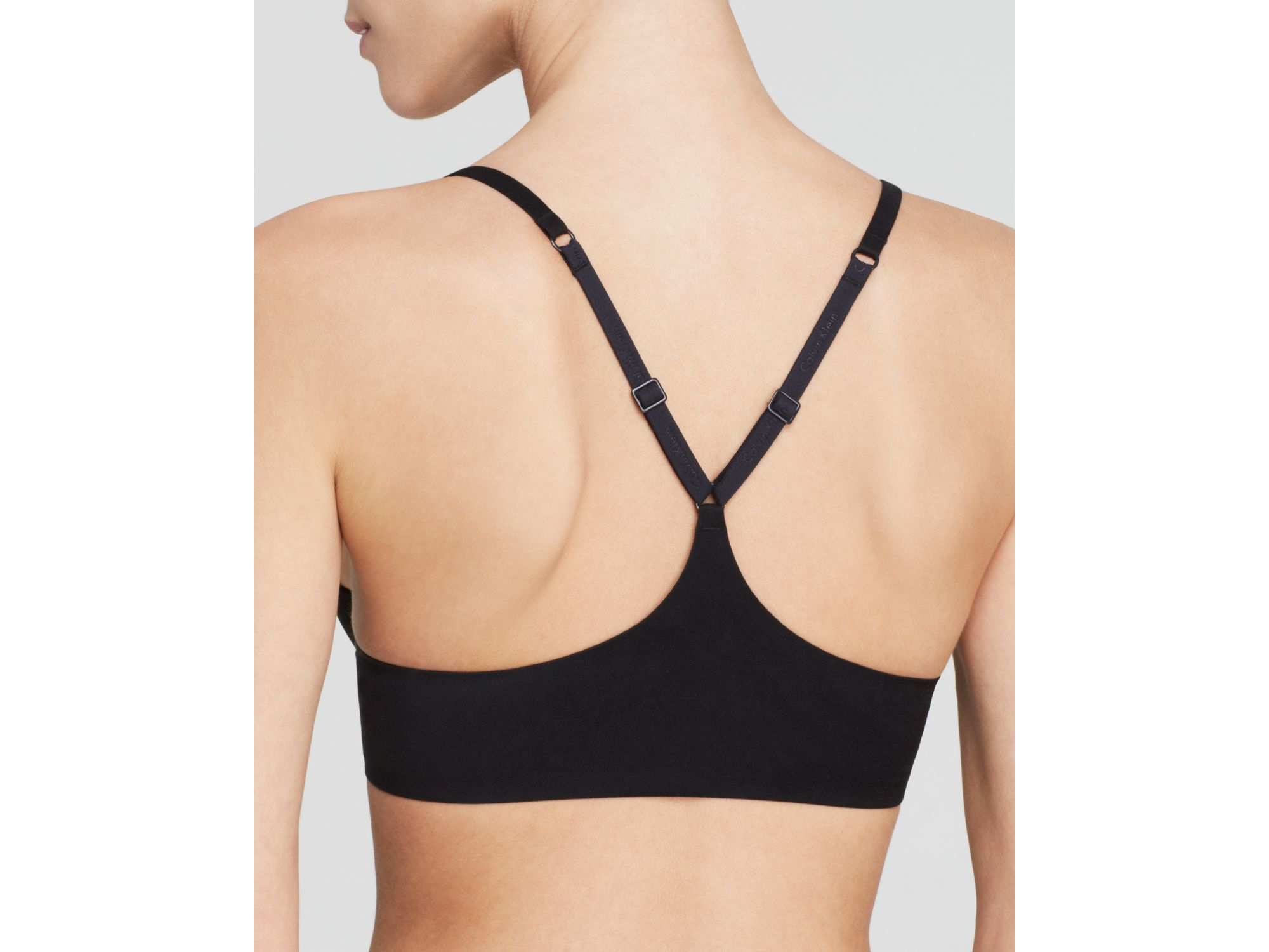 Calvin Klein QF1092 Front Hook Racer Back Underwire Bra - Click Image to Close